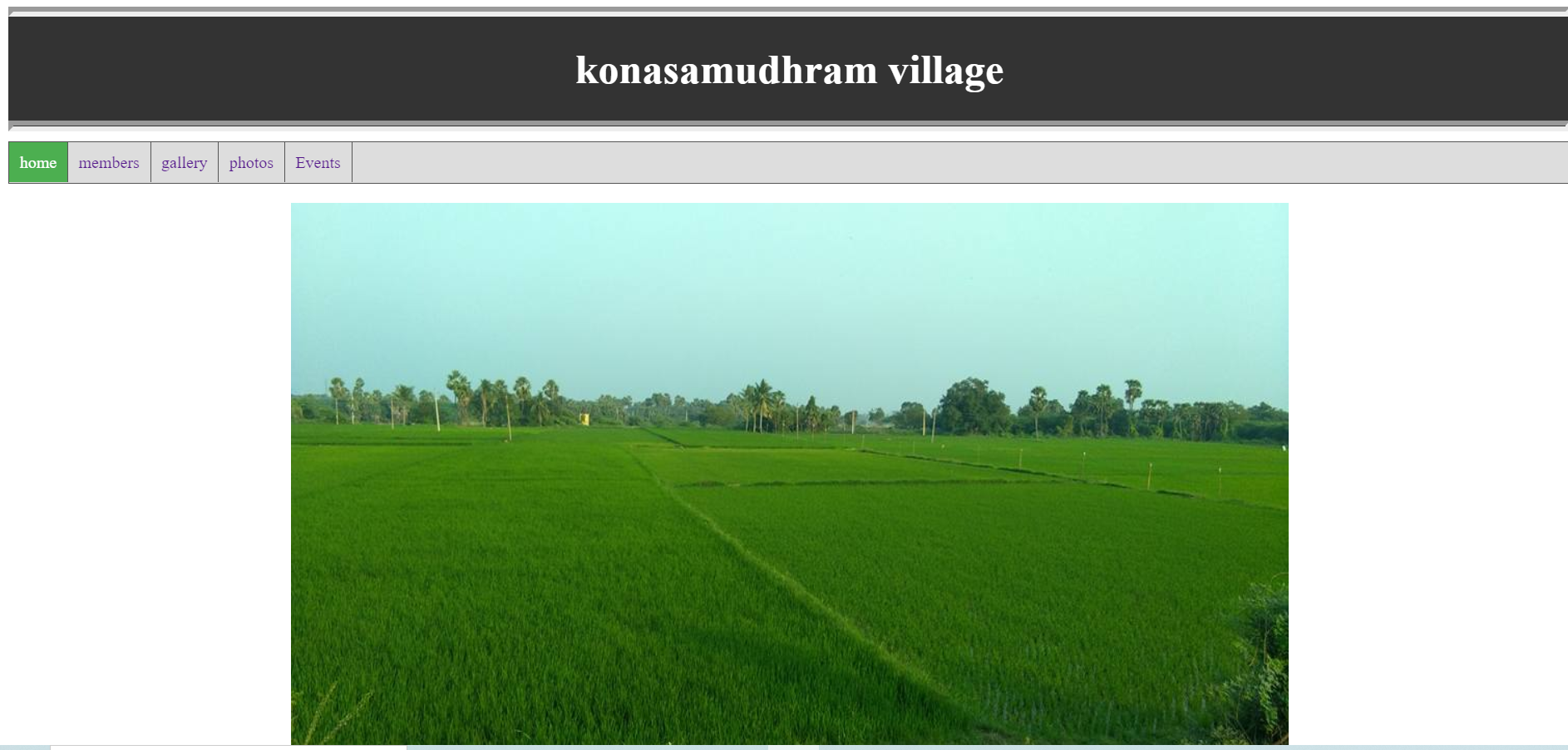 Ksm village web site