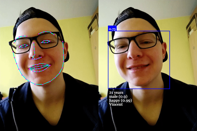 Face recognition app